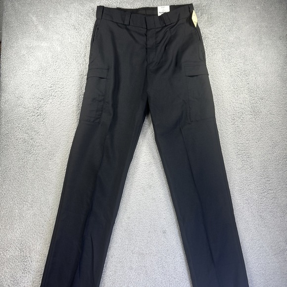 Flying Cross Pants Men 34R Black Tactical Cargo Justice Uniform Class B Work NEW - Picture 1 of 11